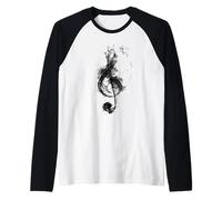 Music Note Clef Bass Treble Clef Tee Music Lovers & Artists Raglan Baseball Tee