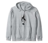 Music Note Clef Bass Treble Clef Tee Music Lovers & Artists Zip Hoodie