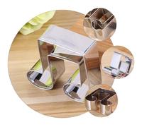 Music Note Cookie Cutters Stainless Steel 10pcs for Fondant Baking | Silver Metal Shapes, Multi-food Compatibility, Supports Pie Crust Vegetables, Suitable for Cake Decorators and Home Bakers