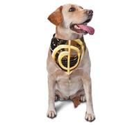 Music Note Dog Bandana Pet Scarf Accessories for Small Medium Dogs Cats Photo Prop, Triangle Pet Bandanas Adjustable Puppy Bib Washable Dog Kerchief Puppy Neckerchief
