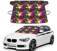 Music Note Musical Theme, Car Windshield Cover, Protective Windscreen Cover - Snow Ice Sun UV Dust Water Resistant - Fit for Most Cars