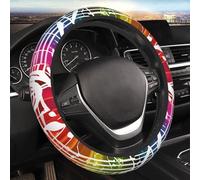 (Music Note) Neoprene Steering Wheel Cover 37-38 cm Universal Fit Non-Slip Elastic Car Steering Wheel Protector