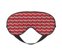 Music Note Piano Print Soft Eye Mask Beneficial Block Light Nap Night Use Travel Camping Meditation Yoga