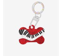 Music Note Piano Printing 1 Pc Dog Bone Shape Id Tags Double Sided with Key Ring Craft for Pets