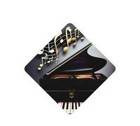 Music Note Pianos Printing 10 Pcs Air Freshener Cards,Car Scented Hanging Sheets Air Freshener Set For Car Decoration