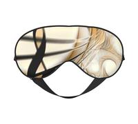 Music Note Print Comfortable Sleep Eye Mask Men Women Lightweight Travel Nap Meditation Yoga Work