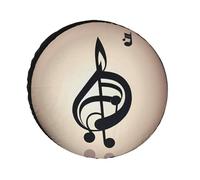 Music Note Print Tire Covers Waterproof Anti UV Tire Cover 26inch Single Axle Wheel Covers for RV Truck SUV Trailer Universal for All Seasons