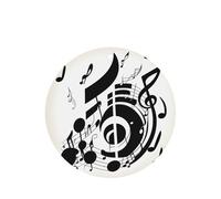 Music Note Printing 10 Pcs Air Freshener Cards,Car Scented Hanging Sheets Air Freshener Set For Car Decoration