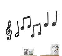 Music Note Wall Decor - Adhesive Acrylic Music Wall Decor - Creative Musical Note Wall Decal, Self-Adhesive Mirror Effect Stickers for Bedroom Music & Dance Stadio Room Gimocool