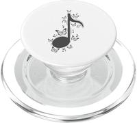 Music Note with Butterflies Music PopSockets PopGrip for MagSafe