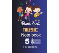 Music Notebook 5 Line Blank | Composition journal | Music Notebook Blank: Perfect for Songwriting, Music Theory, Choir Practice, Piano Lessons, Band Rehearsals & Daily Music Composition Notes