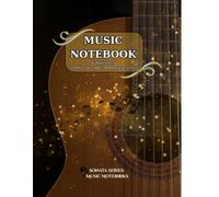 Music Notebook Blank Sheet - Classic Edition: 120 Pages of Staff Paper for Composition and Songwriting | 6 Staves Per Page | 8.5 x 11 Manuscript Notebook for Musicians, Students, and Teachers