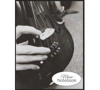 Music Notebook: Blank Sheet Music Manuscript Paper | 8 Staves per Page | 5-Line Staves for All Musicians