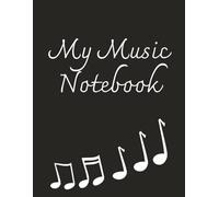 Music Notebook - Wide Staff: Music Manuscript Paper I Blank Sheet Music Notebook I Staff Manuscript Pad I 100 Blank Staff Pages I 100 pages I 7 staves per page I 8,5x11,5 inches