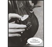 Music Notebook: Wide Staff Music Notebook | 100 Blank Sheet Music Pages | 5-Line Staves for Kids, Students, and Beginners