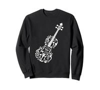 Music Notes Cello Orchestra Cellist Cellists Sweatshirt