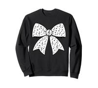Music Notes Coquette Bow Music Teacher School Musician Band Sweatshirt