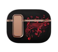 Music Notes Headphone Case Compatible with Airpod Pro 2 Protective Cover Cute Hard Case