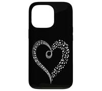 Music Notes Heart Case for iPhone 13 Pro