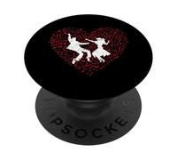Music Notes Heart Dance Couple PopSockets Adhesive PopGrip
