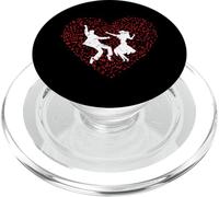 Music Notes Heart Dance Couple PopSockets PopGrip for MagSafe