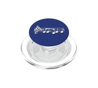 Music Notes Musical Piano Teacher Musician Graphic PopSockets PopGrip for MagSafe