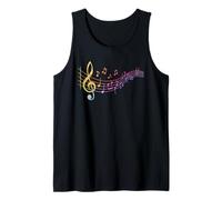 Music Notes Musician Treble Clef Tank Top