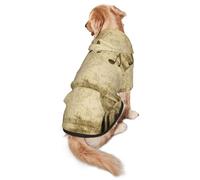 Music Notes On Old Paper Print Dog Hoodie For Medium To Large Dogs, Warm, Soft, Breathable Sweatshirt, Easy To Wear Jumper For Winter And Fall, Pet Coat Pullover