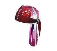 Music notes. Print Cycling Headwrap Under Helmet Skull Cap Sweat Wicking Quick Dry for Patriotic Event Gift