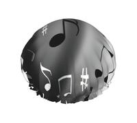 Music Notes Print Print Lightweight Shower Cap for Women and Men Reusable hat Soft hat and Bath Hair Cap
