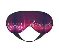 Music Notes Sleep Eye Mas Updated Design Light Blocking Night Eye Blinder Men Women Shift Travel Gifts