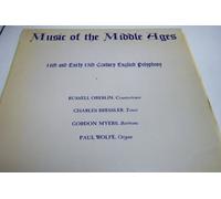 Music of the Middle Ages 14th and Early 15th Century English Polyphony
