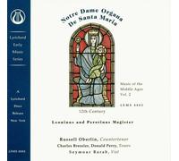 Music of the Middle Ages Vol. 2 - Notre Dame Organa De Santa Maria by Russell Oberlin (1994-05-31)