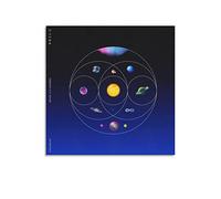 Music of The Spheres Coldplay Canvas Poster Bedroom Decor Sports Landscape Office Room Decor Gift Unframe-style 12x12inch(30x30cm)