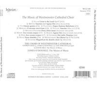 MUSIC OF THE WESTMINSTER CATHEDRAL CHOIR NEW CD