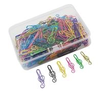 Music Paper Clips - Musical Note Paper Clips, Treble Clef Clips | Music-Themed Bookmark Clips,Treble Clef Shaped Clips, Decorative Musical Paper Clips for Offiice Desk,1x0.28 inches