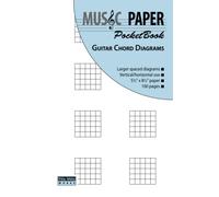 MUSIC PAPER PocketBook - Guitar Chord Diagrams
