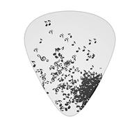 Music Party Printed Guitar Picks Personalized Guitar Plectrums 12 Pcs For Acoustic Guitar Electric Guitar And Bass Bulk Guitar Pick One Size