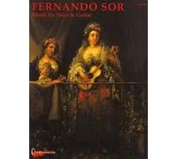 Music Performing score voice and guitar Sor 38 Songs Edition Chanterelle Paperba