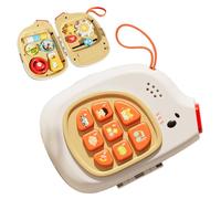 Music Phone Toy - 2 in 1 Activity Card - Funny Storytelling Toy, Cute Elephant Mobile Phone, Pretend Play Toys for Kids, Start your child's imagination and language skills through our music phone toy