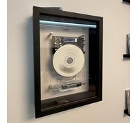 Music Photo Frame with Remote Control, LED Screen, Bluetooth & AUX Output, Lossless Sound Quality, Perfect for Home, Gallery, Office Decor