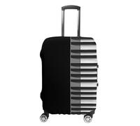 Music Piano Keys Suitcase Cover Washable Luggage Protective Covers Travel XL