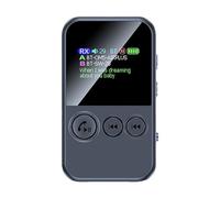 Music Player,Low-Latency Color Screen - Wireless Transmitter Receiver - for Speaker Car Stereo Outdoor Travel Work Tablets Headsets Mobile Phones Kids Men Women