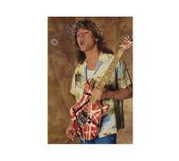 Music Poster Guitarist Eddie Van Halen Poster (16) Canvas Poster Wall Art Decor Print Picture Paintings for Living Room Bedroom Decoration 08x12inch(20x30cm)