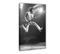 Music Poster Guitarist Eddie Van Halen Poster (7) Canvas Poster Wall Art Decor Print Picture Paintings for Living Room Bedroom Decoration 12x18inch(30x45cm)