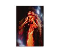 Music Poster Stevie Nicks Vintage Poster Canvas Wall Art Decor Painting for Home Living Room Bedroom 12x18inch(30x45cm) Unframe-style