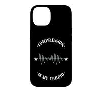 Music Producer Compression Is My Cardio Case for iPhone 14
