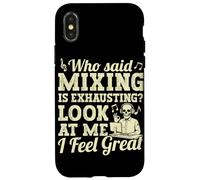 Music Producer Funny Audio Engineer Beatmaker Case for iPhone X/XS