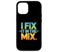 Music Producer I Fix It In The Mix Audio Engineer Case for iPhone 12/12 Pro