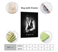 Music Producer Robin Thicke Poster Poster Decorative Painting Canvas Wall Posters And Art Picture Print Modern Family Bedroom Decor Posters 08x12inch(20x30cm)